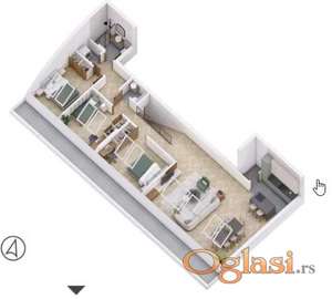 Stan u odličnoj izgradnji!